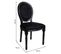 Chaise En Bois Noir 48x46x96h