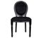 Chaise En Bois Noir 48x46x96h