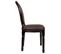 Chaise En Bois Marron 48x46x96h