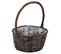 Panier En Osier Marron D23x29h