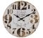 Horloge Murale En Bois Blanc D34x2h