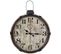 Horloge Murale En Bois Noir 64x69x5h