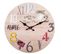 Horloge Murale En Bois Marron D34x2h