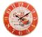 Horloge Murale En Bois Marron D34x2h