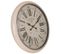 Horloge Murale En Métal Blanc D62x5h