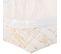 Plateau En Bambou Doublé Blanc 36x24x8h