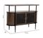 Buffet En Métal Marron 121x42x80h