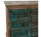 Buffet En Bois Bleu 227x50x95h