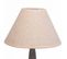 Lampe De Table En Métal Gris 20x20x34h