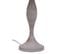 Lampe De Table En Métal Gris 23x23x46h