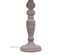 Lampe De Table En Métal Gris 23x23x49h