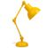 Lampe De Bureau En Métal Jaune 22x14x45h