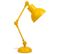 Lampe De Bureau En Métal Jaune 22x14x45h