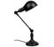 Lampe De Bureau En Métal Noire 23x15x50h