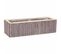 Panier Rectangulaire En Bois Gris 40.5x14.5x11h