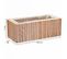 Panier Rectangulaire En Bois Marron 30.5x14.5x11h