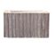 Panier Rectangulaire En Bois Gris 20.5x14.5x11h