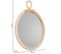 Miroir En Bambou Marron 37/35x02h