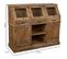 Buffet En Bois Vieilli Marron 129x45x106h