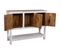 Buffet En Bois Blanc 130x42x101h