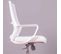 Chaise De Bureau  Avec Roulettes Et Accoudoirs - Mesh, Blanc, H.100cm, L.60cm, P.58cm