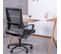 Chaise De Bureau  Réglable En Mesh Respirante Finitions Noires - Mesh, Noir, H.99cm, L.60cm, P.58cm