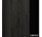 Meuble De Salle De Bain 100cm Simple Vasque - 3 Tiroirs - Sans Miroir - Palma - Ebony (bois Noir)