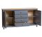 Buffet campagne MAYA pin massif gris