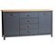 Buffet campagne MAYA pin massif gris