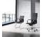 Fauteuil De Bureau En Simili, Couleur Noir, Executive