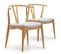 Pack 2 Chaises Rustic, Couleur Chêne, Bois Massif