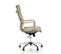 Fauteuil De Bureau Morgan Inclinable Taupe, Cuir Synthétique