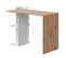 Bureau Llanes 2 Niches Bois/blanc, 100 Cm