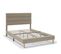 Cadre De Lit Plateforme Aroma Capitonné 30 Cm, 140x190 Cm, Beige