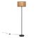 Lampadaire Kai En Rotin Naturel, Hauteur 160 Cm