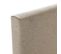 Sommier déco Aura + Tête De Lit 90x190 Cm Beige, Hauteur 30 Cm