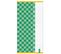 Serviette De Plage Garçon 70x140 Cm 450gsm 100% Coton Carreaux Vert Enfant