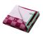 Serviette De Plage Enfant 70x140 Cm 450gsm 100% Coton Carrés Rose Kids