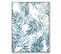 Palm Fronds1 - Peinture Décorative 80 X 60 Cadre Blanc