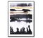 Floggy Horizon2 - Peinture Décorative 80 X 60 Cadre Noir