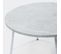 Table Basse Fixe En Bois Blanc 70x40cm