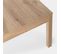 Table Basse Fixe En Bois Naturel 80x40cm