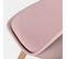 Chaise De Cuisine En Plastique Rose 48x82cm