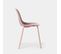 Chaise De Cuisine En Plastique Rose 43x80cm