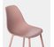 Chaise De Cuisine En Plastique Rose 43x80cm