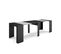 Table Console Extensible, 260, Pour 12 Personnes, Noirs