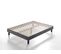 Ensemble 140x190 Matelas Mousse - H18cm + Sommier Kit-  Confortable Et Ferme