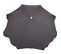 Parasol De Jardin Chillvert Gandía Aluminium Fixe Ø200 Cm Gris Foncé