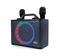 Karaoké Portable Partygo - 2 Microphones - Bluetooth, USB, Aux Et Microsd - Lumière LED