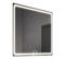 Miroir Éclairage Led De Salle De Bain Veldi Avec Interrupteur Tactile - 60x80cm